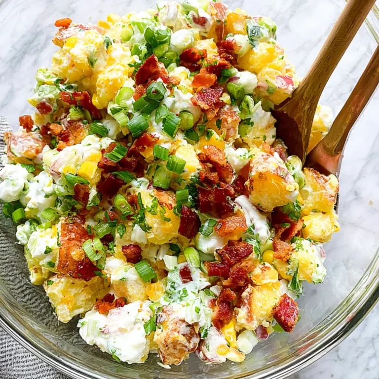 Ensalada de patata asada completa