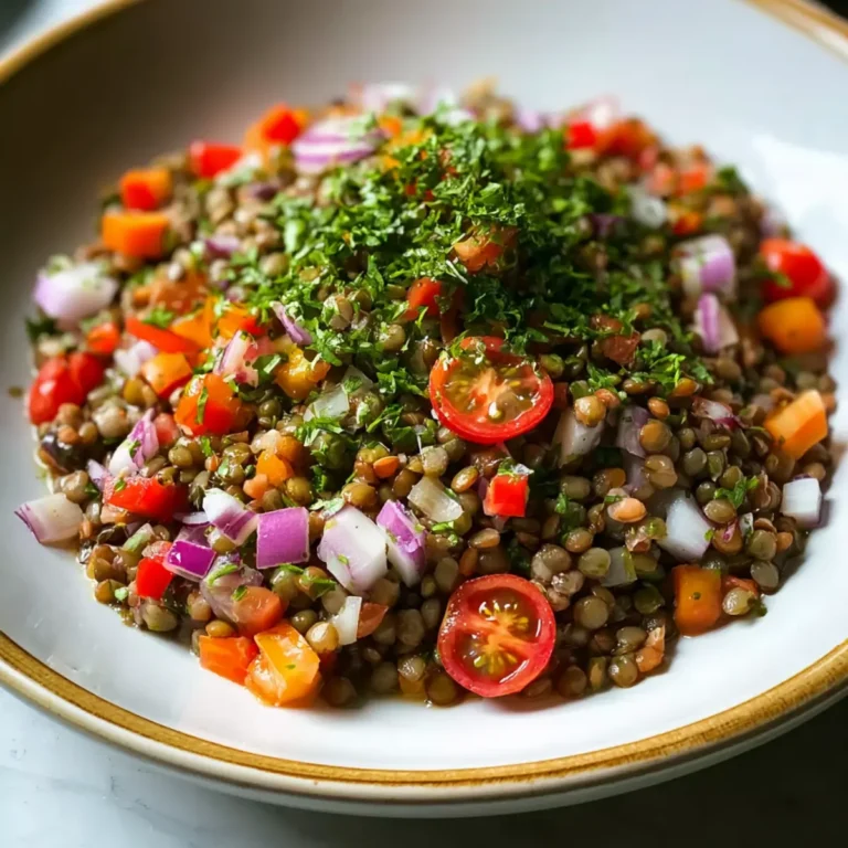 Ensalada de lentejas