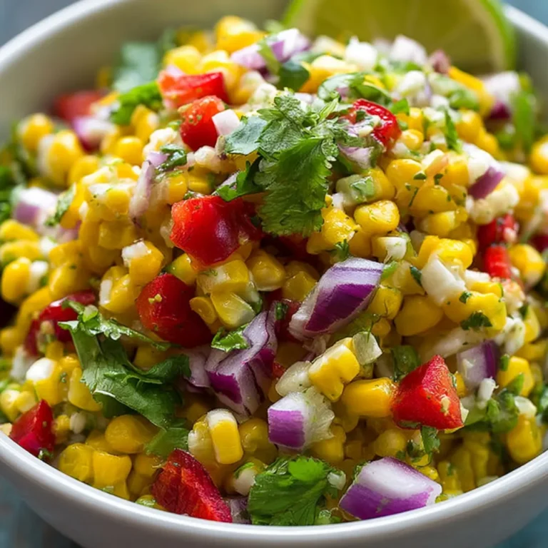 Ensalada de maíz dulce
