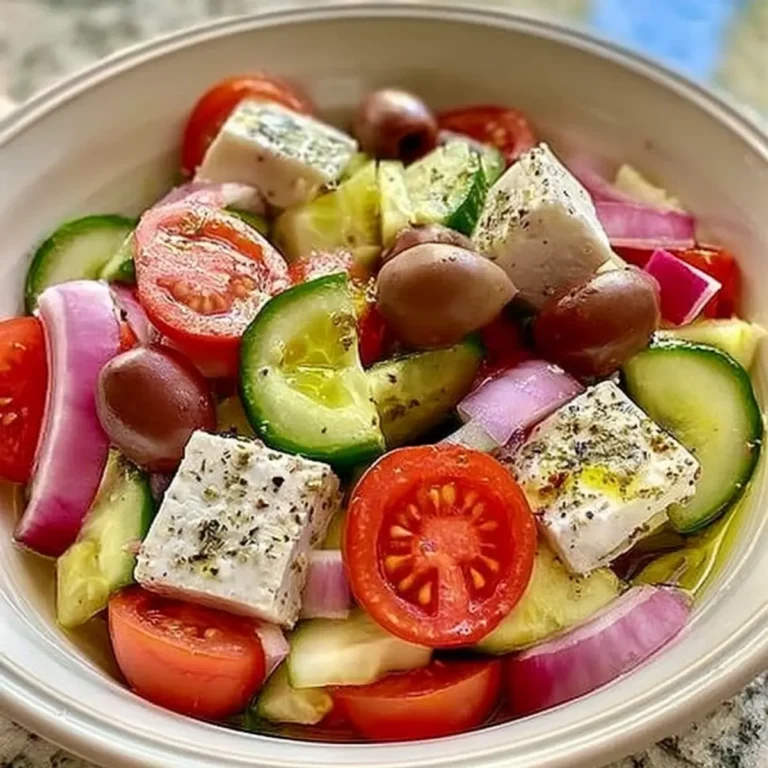 Ensalada griega clásica