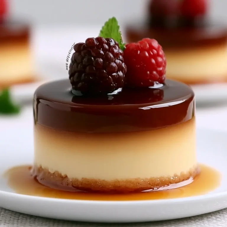 Mini chocoflán
