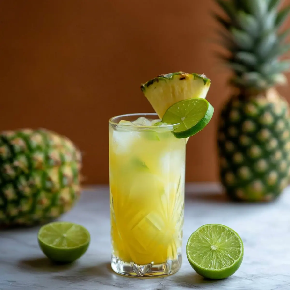 Mocktail de piña