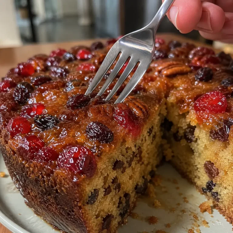 Pastel de Frutas Casero