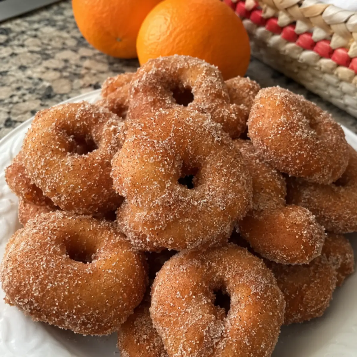 Rosquitas de naranja y canela