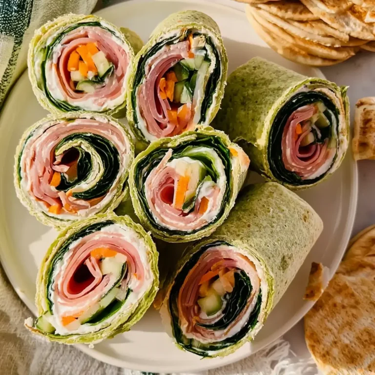Sándwiches enrollados