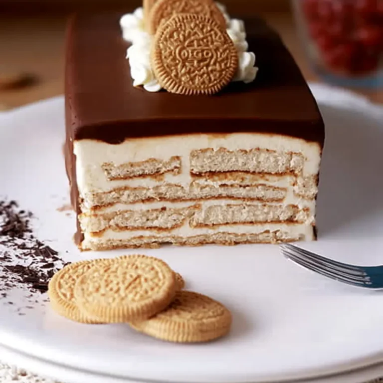 Tarta de galletas y mascarpone sin horno