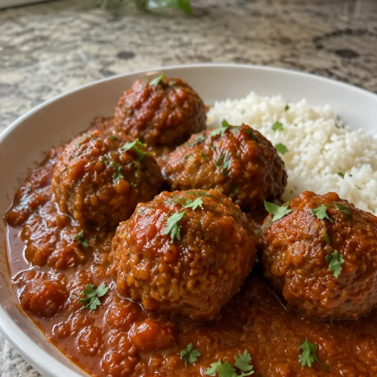 Albóndigas en salsa de chipotle