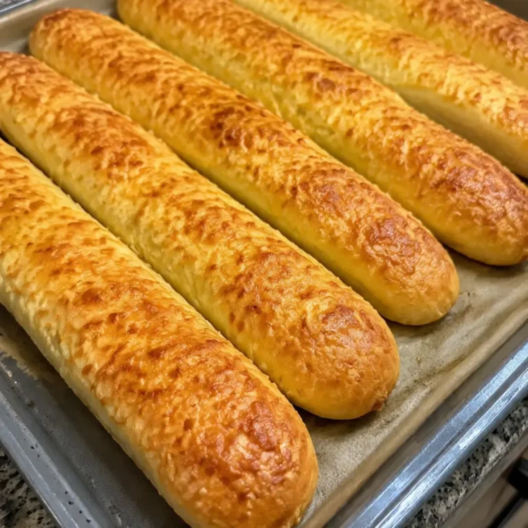 Bastones de Queso con masa casera