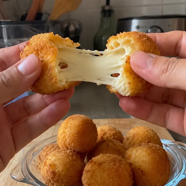 Bocaditos de mozzarella con solo 3 ingredientes