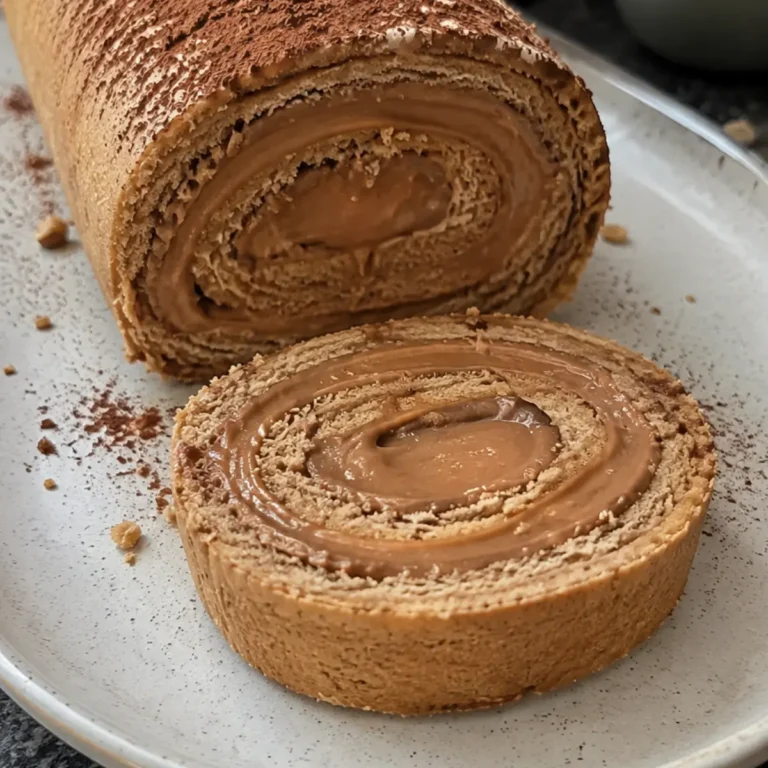 Brazo Gitano de Café con Crema de Avellanas