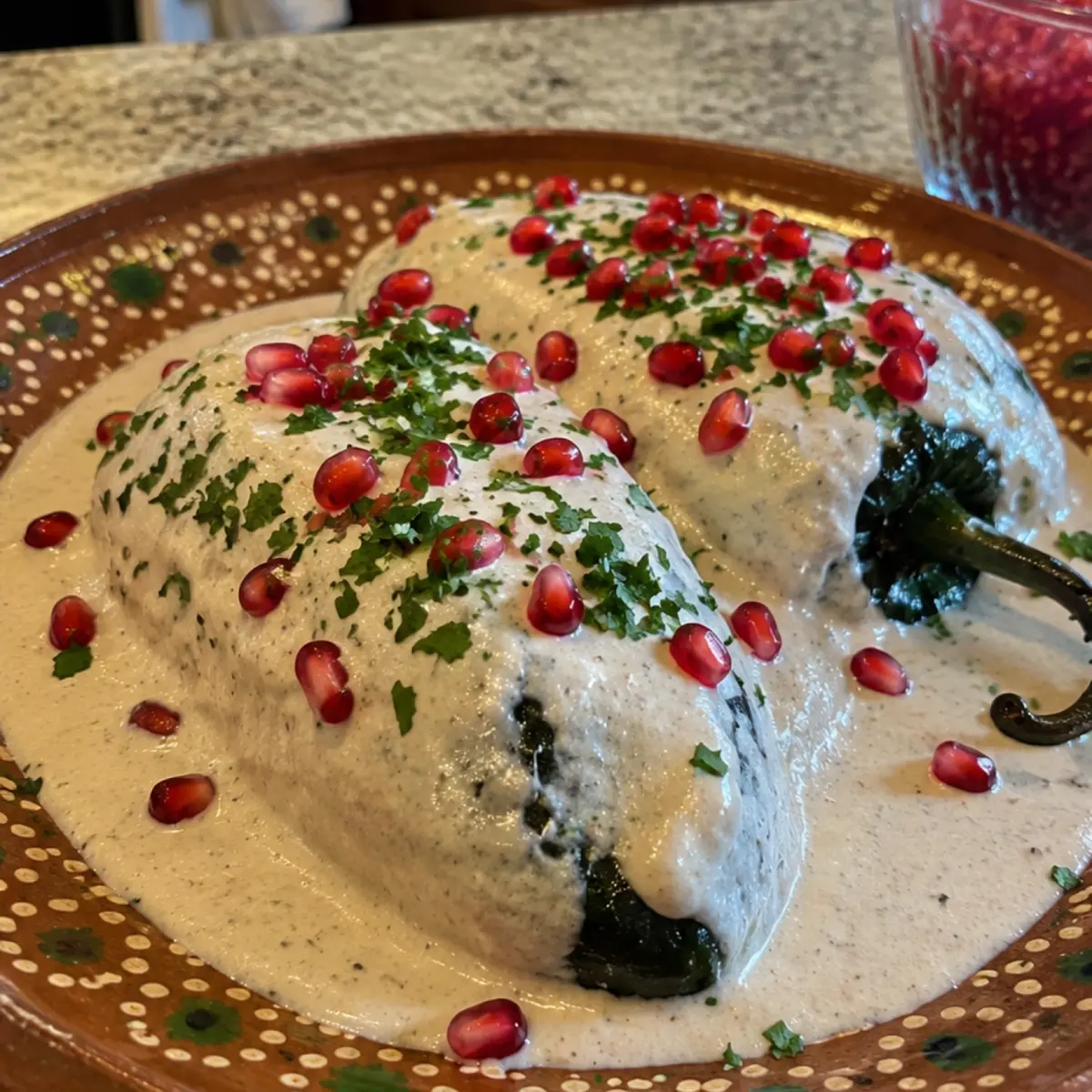 Chiles en nogada