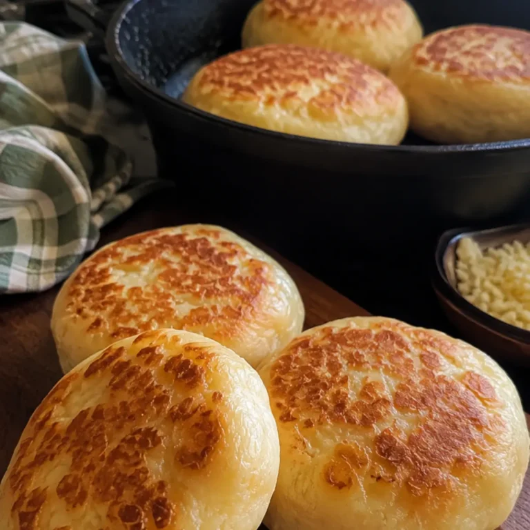 Cómo hacer Panecitos de Queso ¡Sin levadura y en sartén