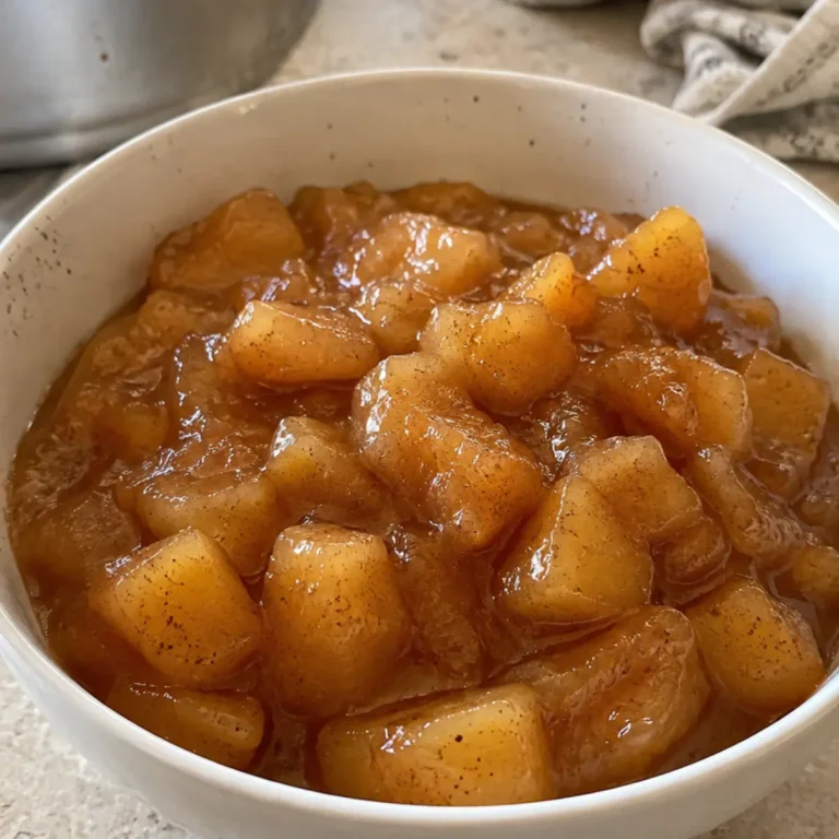 Compota de Manzana