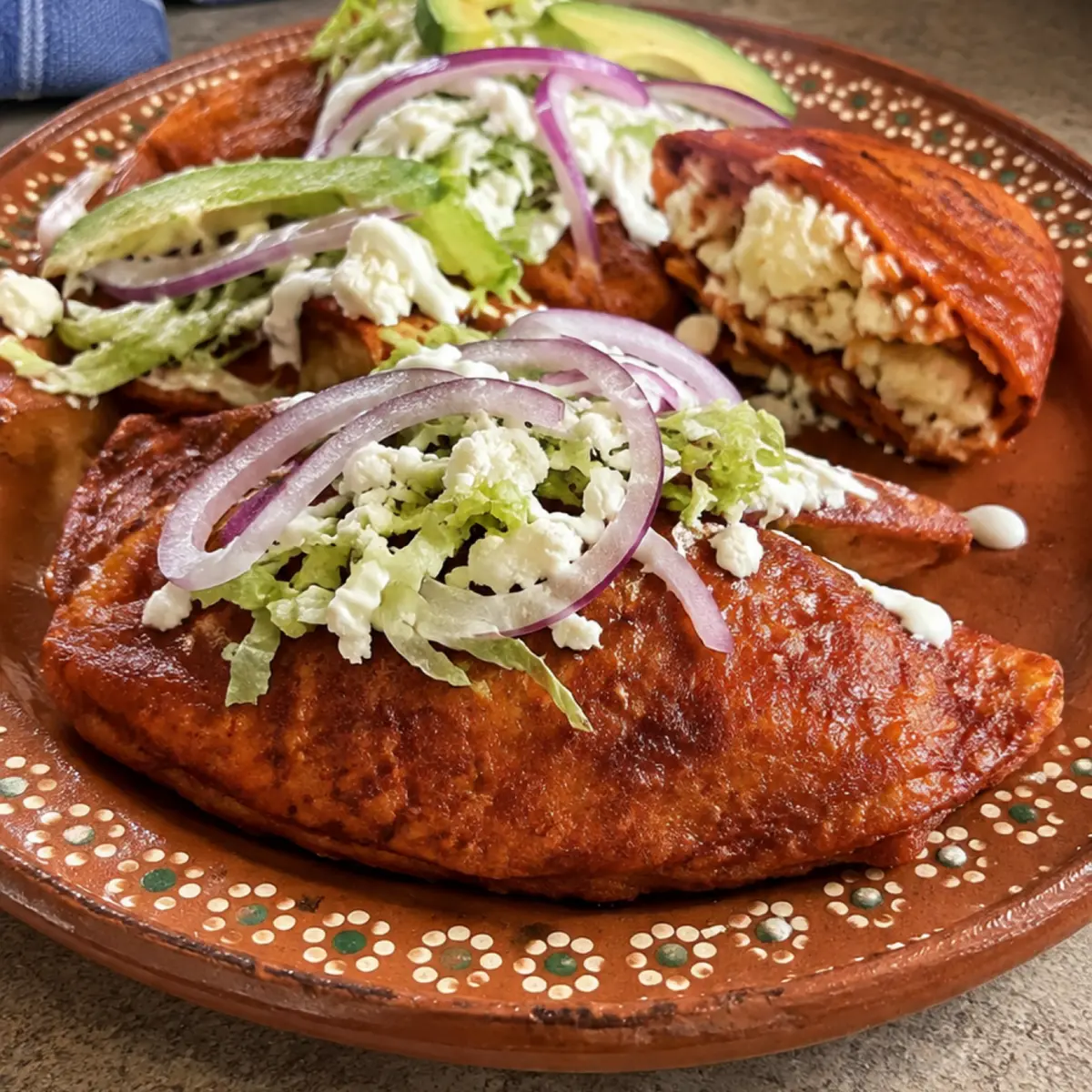Enchiladas potosinas