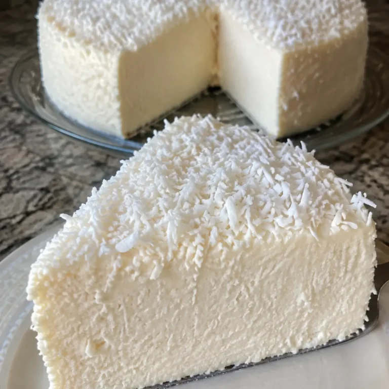 Este postre de coco queda extremadamente cremosito 襤便