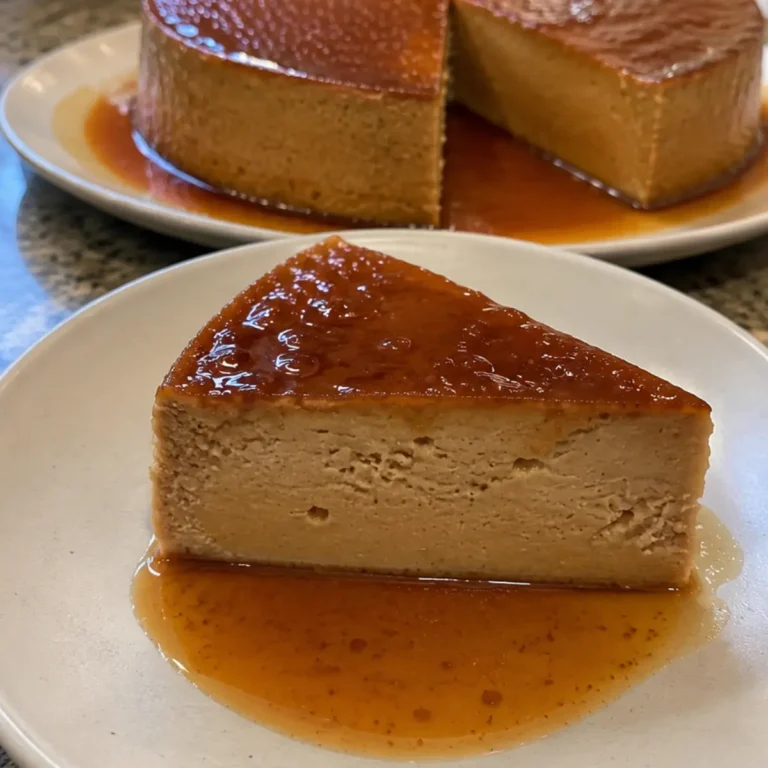 Flan Casero de Café