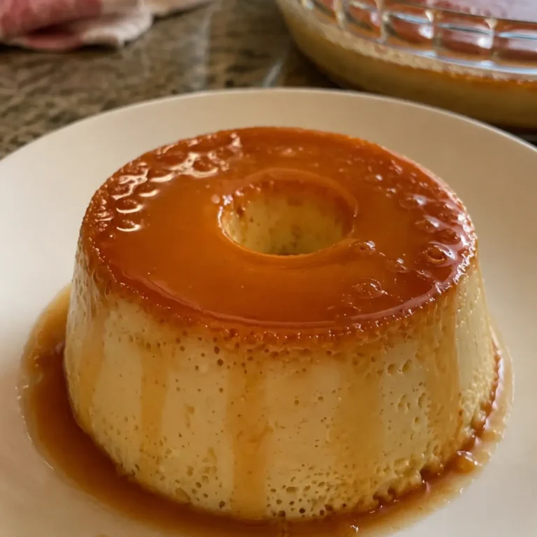 Flan casero