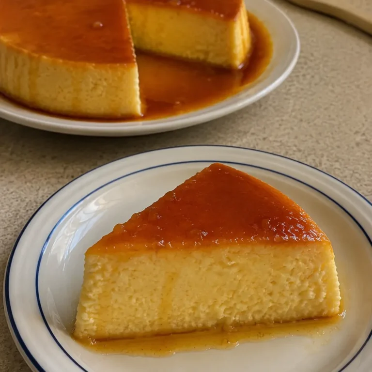 Flan de elote