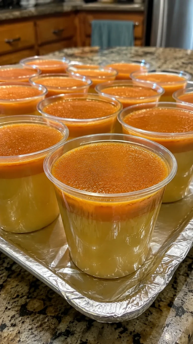 Flan en vaso para negocio ideal para vender y enamorar