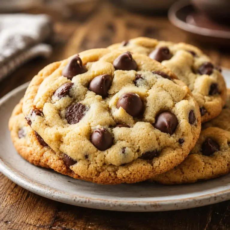 Galletas esponjosas con pepitas de chocolate