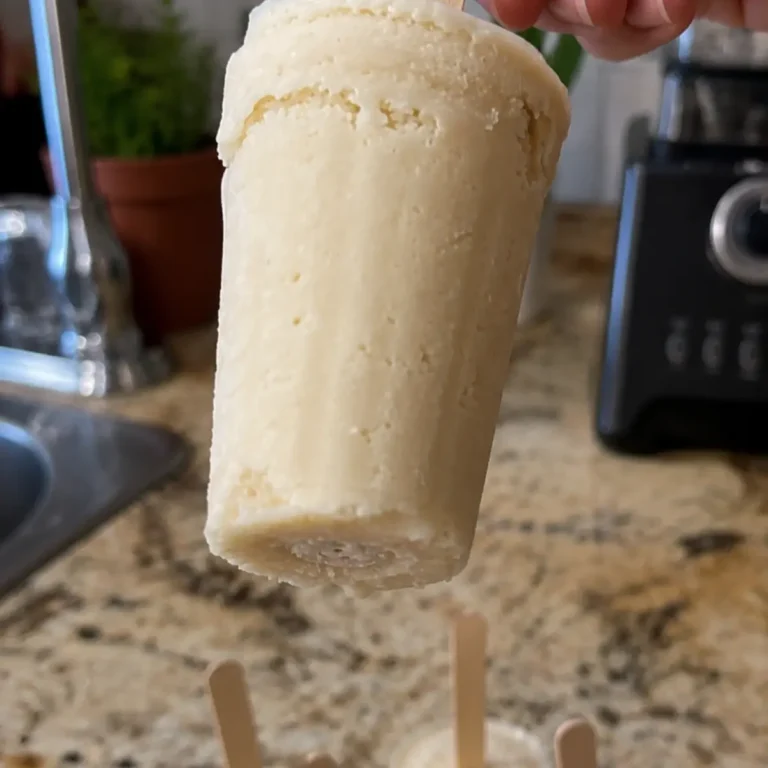 Heladitos cremosos de platano - banano