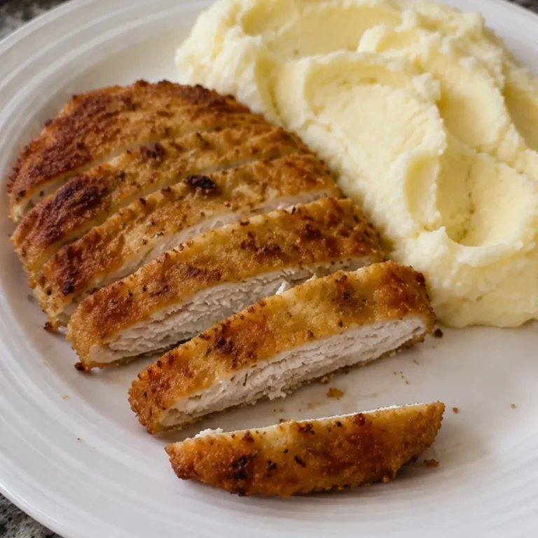 MILANESAS DE POLLO CON PURÉ DE PAPA