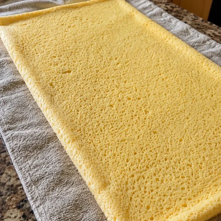 Masa de rollo de pastel o pionono