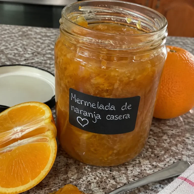 Mermelada de naranja casera