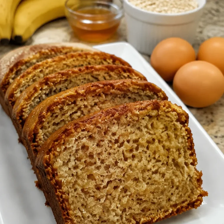 Pan de Banana Sin Harina