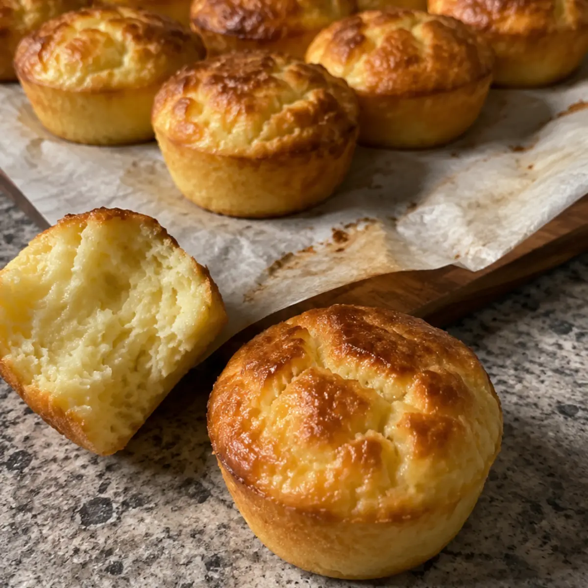 Panecitos Cremosos de Elote