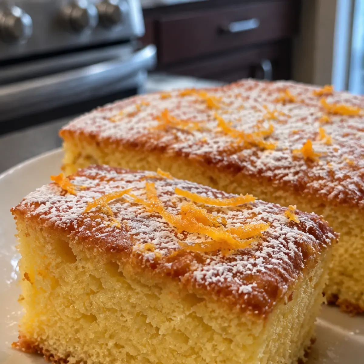 Pastel de naranja de la abuela