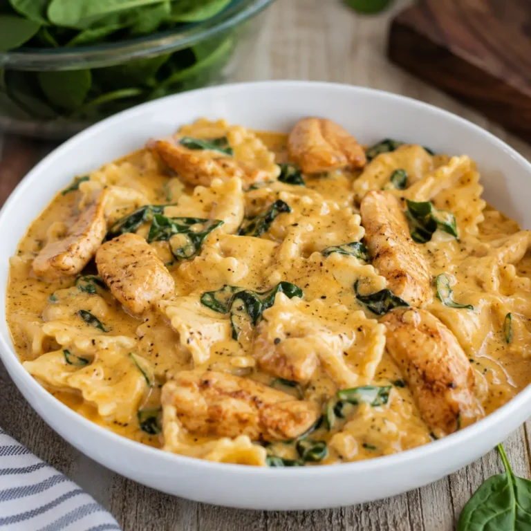 Pollo Alfredo sin lácteos
