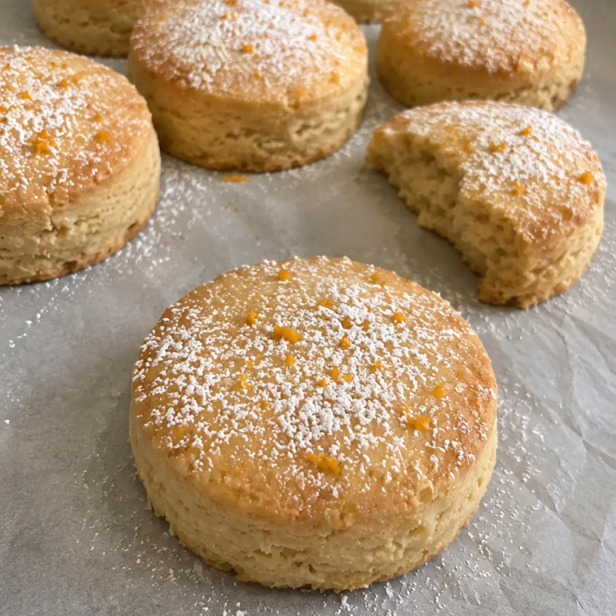 Polvorones de Naranja