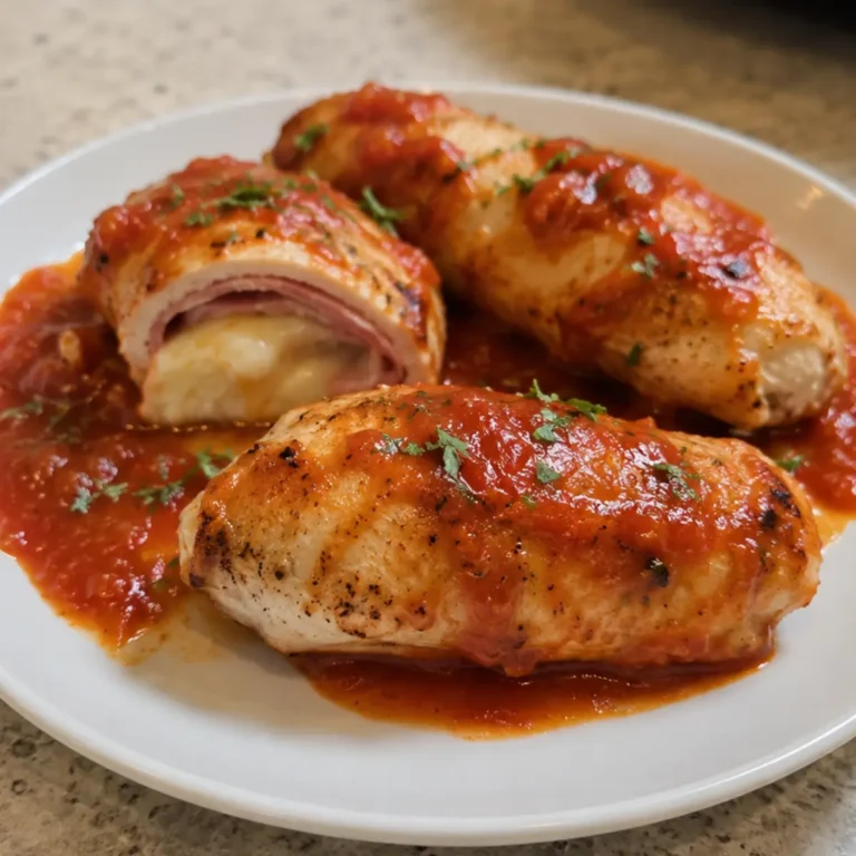 ROLLITOS DE PECHUGA DE POLLO CASEROS