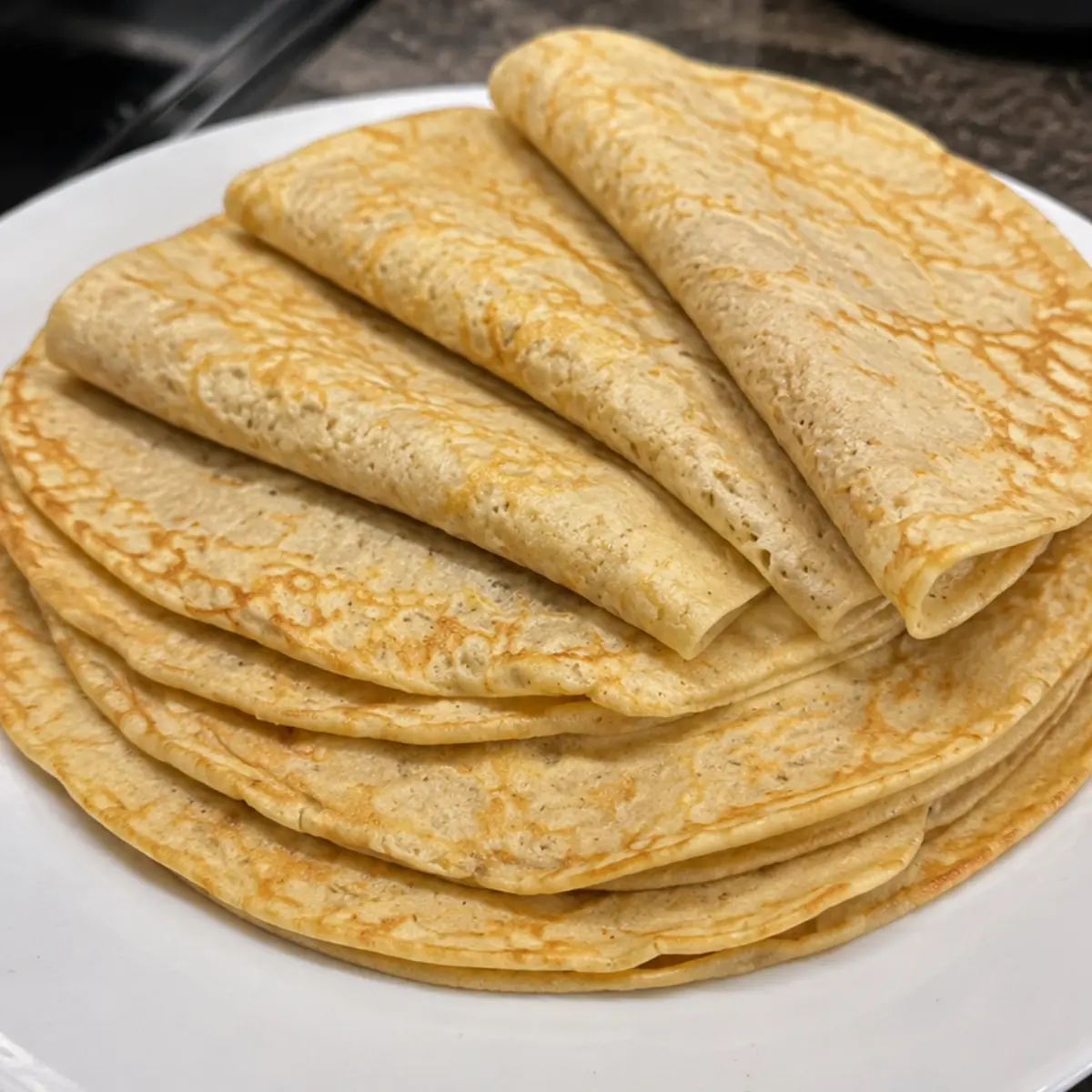 ¡Receta de panqueques de avena saludables en 5 minutos! Sin azúcar. Sin harina.