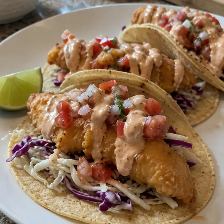 Tacos de Pescado Estilo Ensenada