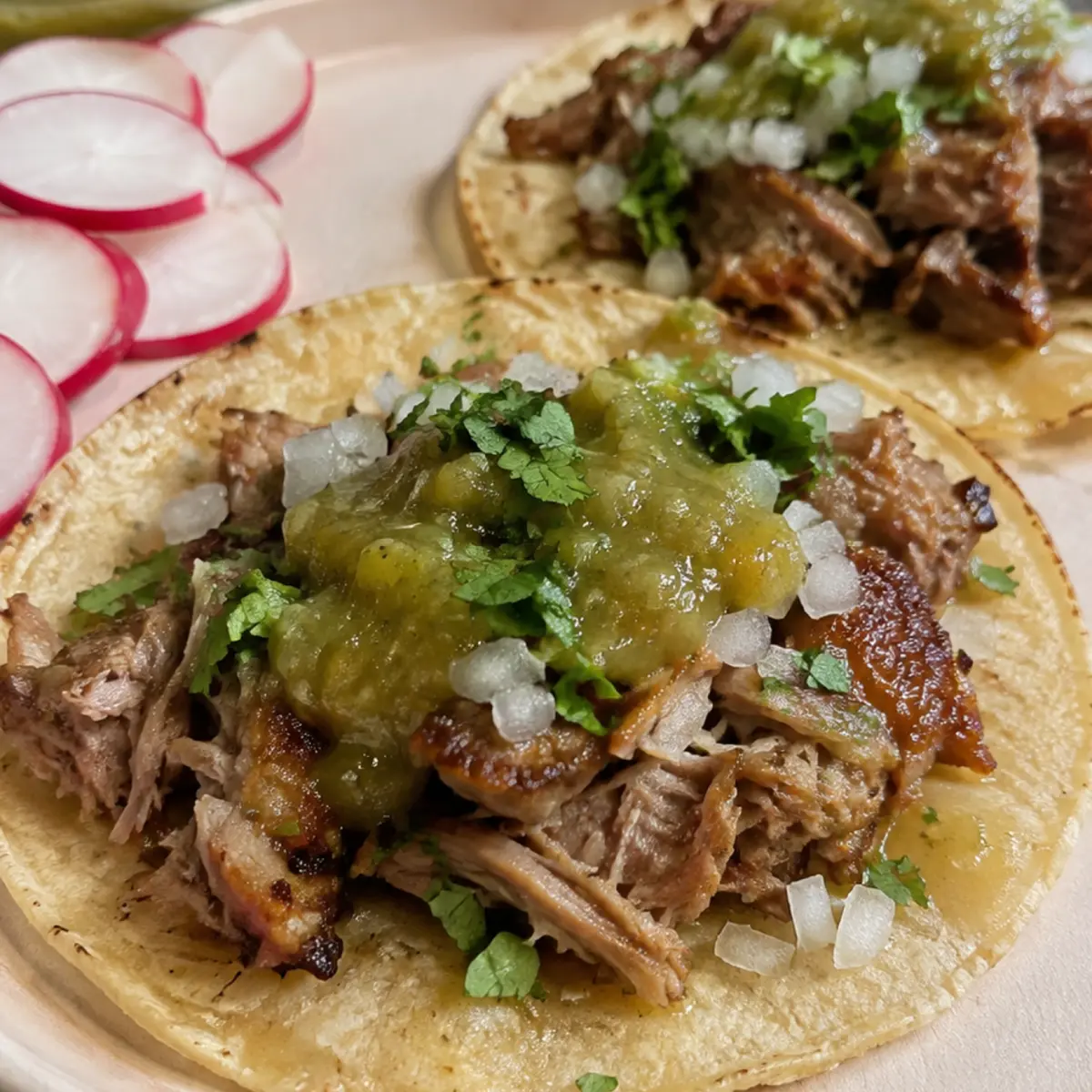 Tacos de carnitas