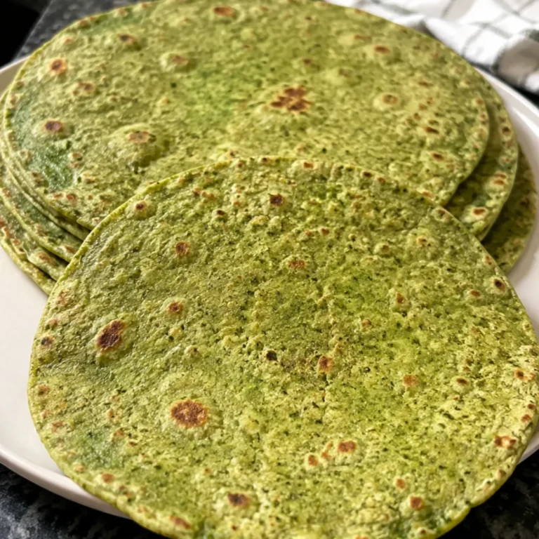 Tortillas saludables de espinaca