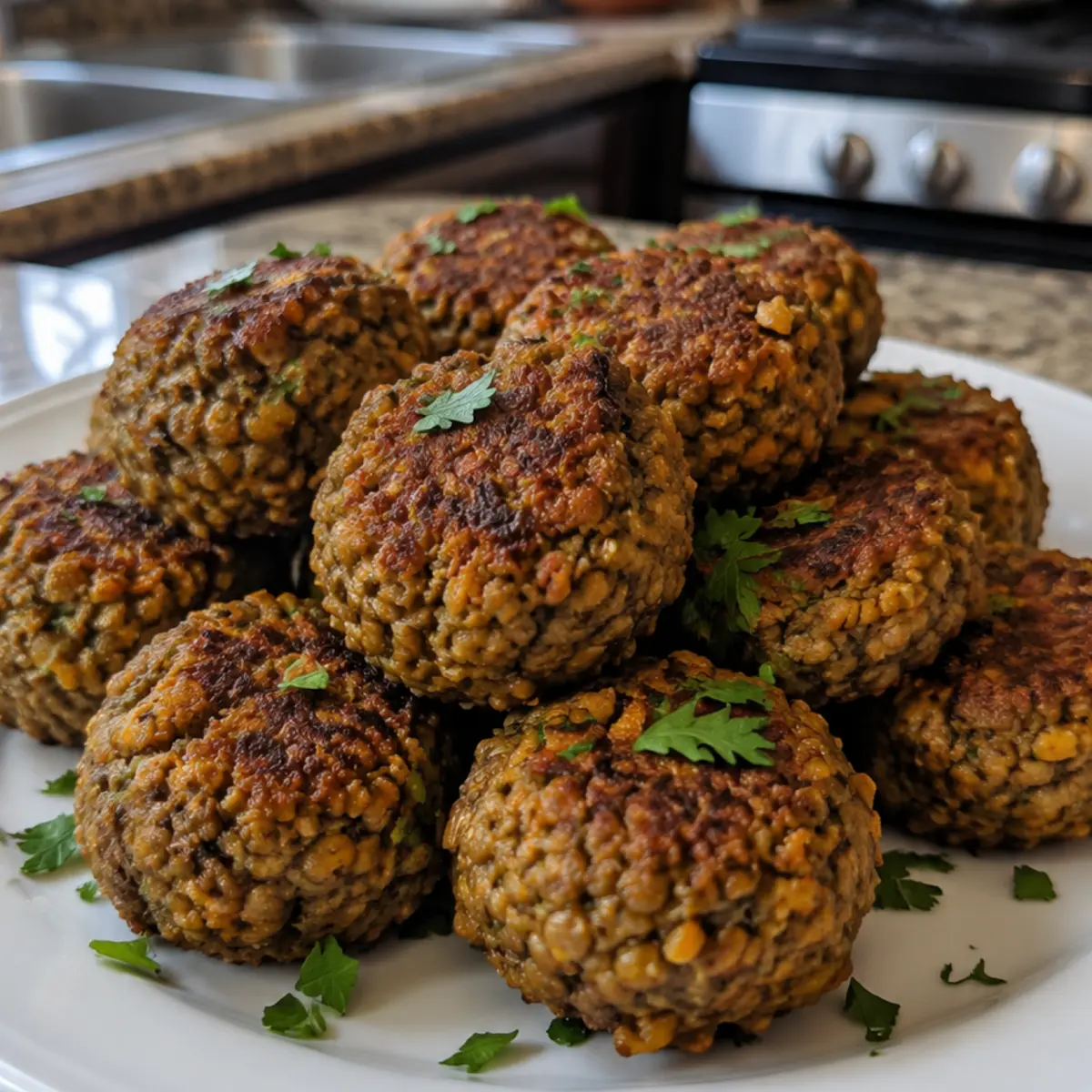 albóndigas de lentejas