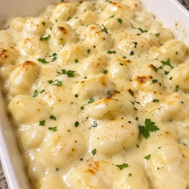 Ñoquis con Salsa Blanca