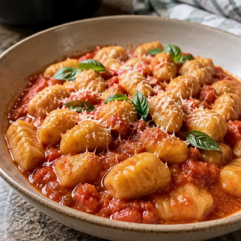 Ñoquis de garbanzos