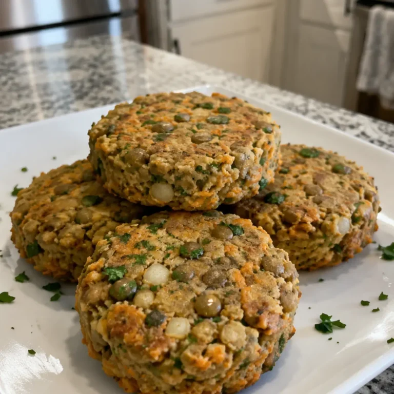 Hamburguesas de lentejas