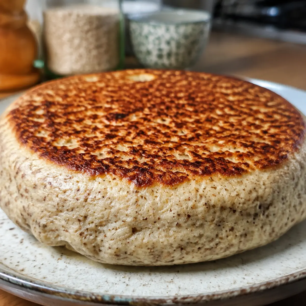 PAN DE AVENA EN SARTÉN